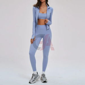 Conjunto Deportivo para Mujer, Diseño 2026, Alta Elasticidad, Ligero, Secado Rápido, Personalizable, Venta al Por Mayor, Traje de Yoga - Product Image 3