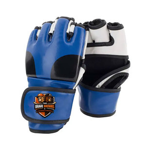Guantes Profesionales de Piel para MMA, para Entrenamiento Intenso y Sparring, con Acolchado Grueso, Diseño Ligero, Soporte Seguro para la Muñeca, Unisex - Product Image 1
