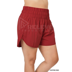 Shorts décontractés pour hommes Relevo de haute qualité, taille mi-haute, avec cordon de serrage, élastiques, sans poches, séchage rapide, respirants, en coton - Product Image 2