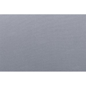 Divano Sezionale Reversibile a 3 Posti Grigio con Pouf in Tessuto Poliestere, Arredamento per Soggiorno - Product Image 6