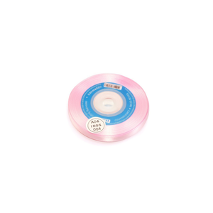 ริบบิ้นผ้าซาตินอิลัน 1.0 ซม. 25 หลา สีชมพู D-06 - Product Image 1
