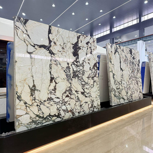 Panel de Piedra de Calcita Blanca Natural, Gran Formato, Pulido con Chorro de Agua, para Cocina, Baño, Villa, Hotel - Product Image 6