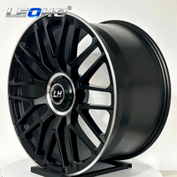 Jantes en alliage forgé personnalisées de 18, 19, 20, 21, 22 pouces, 5x112, à rayons multiples, pour Mercedes AMG C300 C43 C63 E300 E63 S63 GLC GLE GLS G63