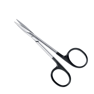 Ciseaux à iris médicaux de qualité supérieure, réutilisables, en acier inoxydable, instrument chirurgical, service OEM ODM, étiquette privée - Product Image 1