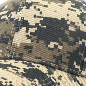 Camouflage Baseball Cap Adjustable Breathable <b>Waterproof</b> Twill <b>Hat</b> for Outdoor Spring Summer Wear - Product Image 4