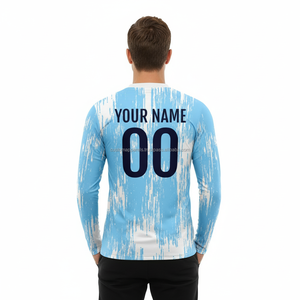 Camisetas Personalizadas de Manga Larga, Corte Regular, Sublimación, Impresión de Ropa Personalizada, Venta al Por Mayor a Precios Económicos - Product Image 5