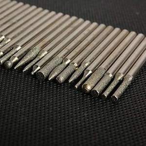 Juego de 30 piezas de puntos montados en diamantes, rebabas talladas en diamantes OEM personalizables - Product Image 5