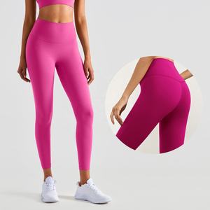 Wholesale Gym <b>Leggings</b> 2024 New Style Butt Lifting High Waist Workout Yoga Pants Fitness Women Yoga <b>Leggings</b> <b>With</b> <b>Pocket</b> - Product Image 2