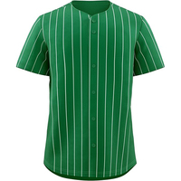 Maillots de baseball performants en tissu technique polyester, éléments d'adhérence améliorés, manches raglan courtes, respirants et anti-humidité