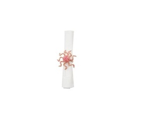 Hollow Brass Napkin Ring Classic Geometric Design 5 Cm Width <b>Table</b> Decoration - Product Image 6