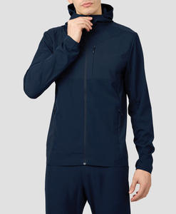 Conjunto Deportivo de Dos Piezas para Hombre, Chaqueta Cortavientos y Pantalones Cortos, Estilo Urbano, Otoño, Secado Rápido, Nailon, Personalizado por el Fabricante - Product Image 2