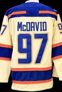 قمصان هوكي الجليد إدمونتون 2026، رقم 29 درايسايتل، رقم 97 ماكدافيد، رقم 18 هايمان، رقم 93 نوجنت-هوبكنز، رقم 74 سكينر، زي رياضي للرجال والشباب - Product Image 3