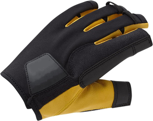 Gants de navigation unisexes en cuir PU avec fermeture auto-agrippante, anti-UV, légers, pour activités nautiques, kayak, canoë, pêche - Product Image 2