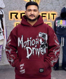 Sudadera con Capucha Personalizada Unisex con Apliques Gráficos de Pedrería en las Mangas, Ecológica, Transpirable, Estilo Urbano, de Forro Polar, Tipo Canguro - Product Image 3