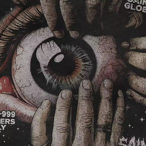 เสื้อยืดคุณภาพดี เสื้อยืดพิมพ์ลายสไตล์วินเทจ เสื้อยืดโอเวอร์ไซส์ แขนสั้น ทรงหลวม ไหล่ตก  สำหรับผู้ชาย - Product Image 6