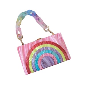 Pochette de soirée en résine acrylique inspirée du modèle d'art élégant artisanal de concepteur pour les femmes pour la mariée nouvel Halloween nouvel an - Product Image 5