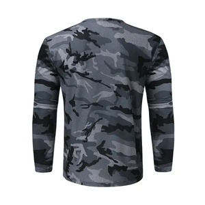 Chemise de chasse à manches longues pour homme, camouflage, respirante, en polyester, vêtements d'extérieur, style automne - Product Image 2