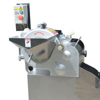 Dezoton Commerciële Kleine Automatische Fruit- en Granulaat Snijmachine Nieuwe Staat Groente Wortel Aardappel Komkommer Ui Snijmachine
