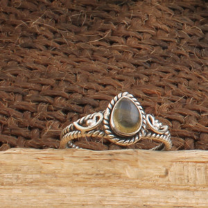 แหวนควอตซ์รูทิลสีทองธรรมชาติ เงินแท้ 925 ประดับด้วยพลอยรูทิลสีทอง สำหรับผู้หญิง ของขวัญวันครบรอบ - Product Image 2