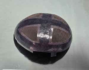 Peluca de Cabello Indio Sky Light con Frente de Encaje para Hombre, 100% Cabello Humano Remy, Prótesis Capilar Cap-Taz Hair BD - Product Image 2