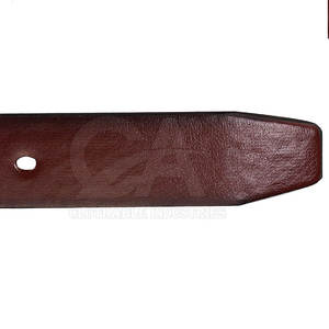 Nouvelles Ceintures Populaires en Cuir de Vachette pour Hommes, Ceintures en Cuir Fendu avec Boucles à Ardillon, Noires, Style Décontracté, Logo Personnalisable - Product Image 5