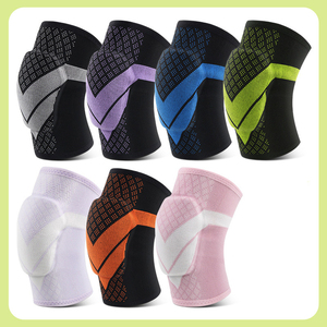 Genouillères anti-collision de haute qualité, épaisses, en éponge élastique, pour le volley-ball, la course à pied, l'alpinisme - Product Image 6