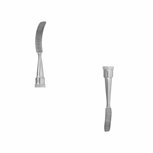 Outil chirurgical orthopédique réutilisable en acier inoxydable, lime à os Miller vétérinaire dentaire droite, extrémité large de 6,2 mm et extrémité ronde de 4,8 mm - Product Image 4