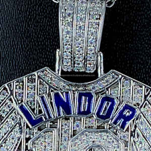 Collar con Colgante de Jersey Número 12 de Hip Hop, Joyería con Diamantes Completos, Plata de Ley 925, Colgante con Número - Product Image 4