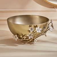 Plateau décoratif en aluminium fait main personnalisé, multifonctionnel, pour la décoration intérieure, article cadeau, décoration de Noël et du Ramadan