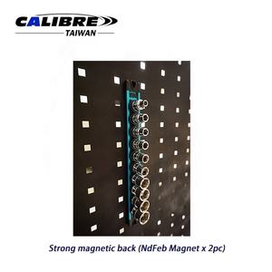 Support de rail pour douilles en aluminium de type rotatif TAIWAN CALIBRE 1/4" ou 3/8" ou 1/2" avec 10 clips - Product Image 5