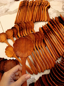 Espátula de Madera, Cuchara Plana de Madera, Utensilio de Cocina para Saltear y Cocinar, Hecho en Vietnam para Venta al por Mayor - Product Image 5