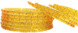 Juego de Brazaletes de Cristal con Diseño de Gotas de Lluvia, Acabado Brillante y Suave, Joyería Tradicional para Mujeres y Niñas - Product Image 3