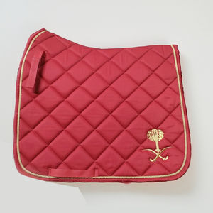 Preciosos almohadillados para silla de montar azules con purpurina - Estilo y comodidad, material transpirable de PP, forro de algodón, todos los colores y tamaños disponibles - Product Image 4