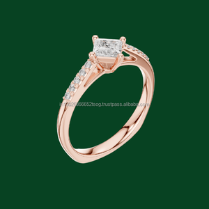 Bling Haven jewels Anillo de cóctel de filigrana de oro de 10 quilates Diseño tradicional - Product Image 1