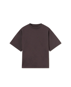 Camisetas de hombre de algodón 100% de alto gramaje, manga corta, estilo urbano, corte holgado, diseño de 2 paneles, lavado ácido, estampado DTG, tallas grandes - Product Image 1