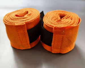 Correas de soporte de muñeca ajustables amarillas con cierre de gancho y bucle antideslizantes para levantamiento de pesas, entrenamiento de fuerza, unisex - Product Image 4