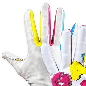 Gants de football américain personnalisés de haute qualité, respirants, unisexes, avec votre propre logo imprimé, gants de performance personnalisés - Product Image 4
