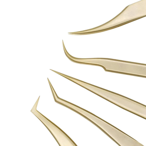 Pinzas para Extensión de Pestañas de Nueva Llegada, Diseño de Corte Láser, Patrón Personalizado, Pinzas Hechas en Fábrica Sostenible - Product Image 5