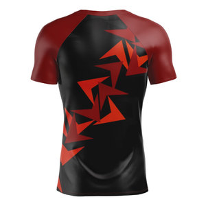 OEM <b>Design</b> <b>Compression</b> <b>Shirt</b> MMA Rashguard for Men <b>Custom</b> Sublimated Printed Rash Guards Wholesale Performance Training <b>Shirt</b> - Product Image 2