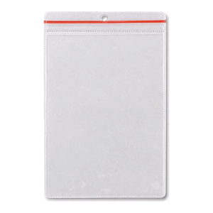 ซองซิปล็อคใสแบบด้าน ทนสารเคมี ยี่ห้อ Brady สำหรับเอกสารในห้องปฏิบัติการ - Product Image 1