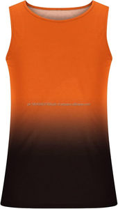 Débardeurs décontractés pour hommes Chemise de gymnastique sans manches personnalisable Vêtements d'entraînement avec décoration en dentelle Débardeur musculaire Gilet fabriqué au Bangladesh - Product Image 3