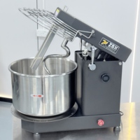 Mélangeur à spirale ZBX HM-20TD 8kg 20L avec affichage numérique, haute productivité pour la fabrication de pâte à pain pour boulangerie