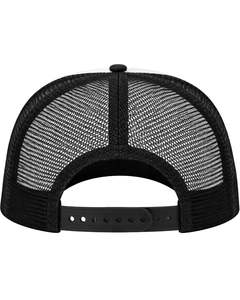 Gorra trucker premium de poliéster, ajustable, transpirable, con cierre a presión, para hombre y mujer, con logo personalizado, multicolor, lisa. - Product Image 4