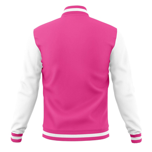 High Quality Men's Wool <b>Leather</b> Canvas Varsity <b>Jacket</b> Stylish Durable <b>Winter</b> Windproof Breathable for Casual Use - Product Image 4