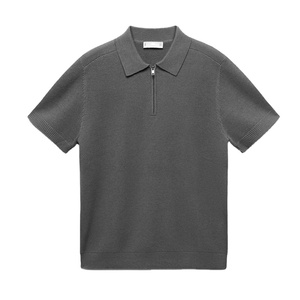 Chemise de golf formelle à manches courtes 100 % coton pour homme, la plus vendue, séchage rapide, boutonnée, impression personnalisée, écologique et respirante - Product Image 4