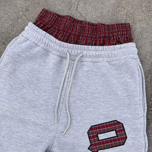 Pantalones Anchos Holgados de Alta Calidad para Hombre, Joggers Personalizados Y2K, Pantalones de Cintura Doble Extra Grandes, Pantalones Deportivos Acampanados para Hombre - Product Image 3