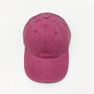 หมวกแก๊ปทรงต่ำ 6 แผง หลายสี แบบไม่มีโครง ทรงวินเทจ สั่งทำได้ - Product Image 6