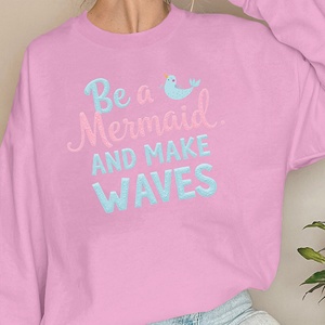 เสื้อสเวตเตอร์ของผู้หญิงเป็นนางเงือกและทำคลื่น - Product Image 2