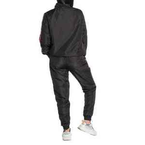 High Quality <b>Women</b> <b>Windbreaker</b> Tracksuit For <b>Women</b> Custom New Design Zipper <b>Windbreaker</b> Suit <b>Women's</b> Sportswear Nylon Tracksuit - Product Image 4
