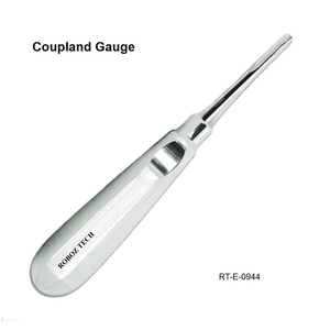 Gouge manuelle ergonomique pour dentisterie, élévateur de 2 mm en acier inoxydable, certifié CE par Roboz Tech Pakistan - Product Image 2
